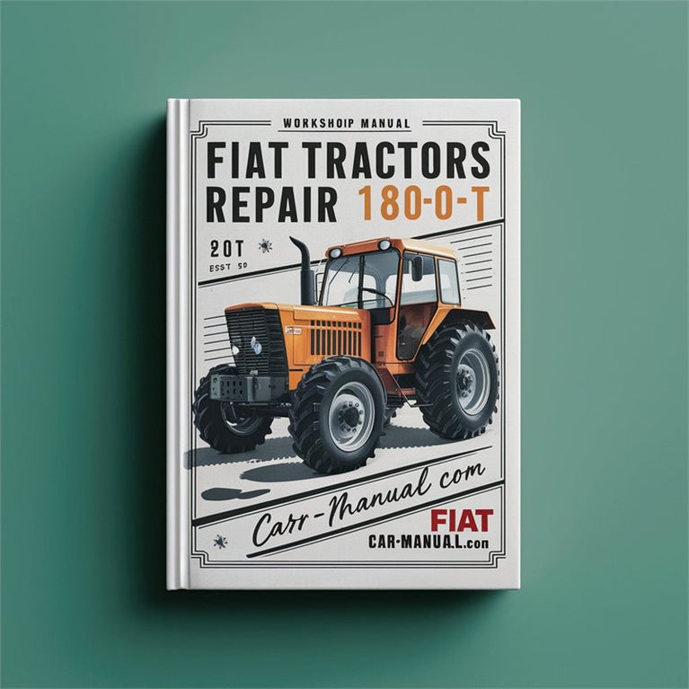 Workshop Manual Fiat Tractors Repair 180-90 T PDF