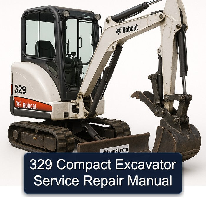 329 Compact Excavator Service Repair Manual