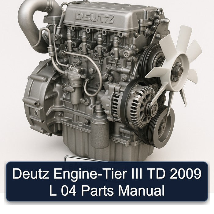 Deutz Engine-Tier III TD 2009 L 04 Parts Manual