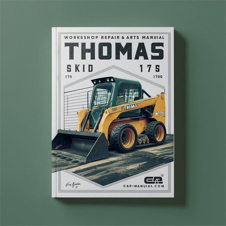 THOMAS SKID STEER 175 1700 Workshop Repair & Parts Manual PDF