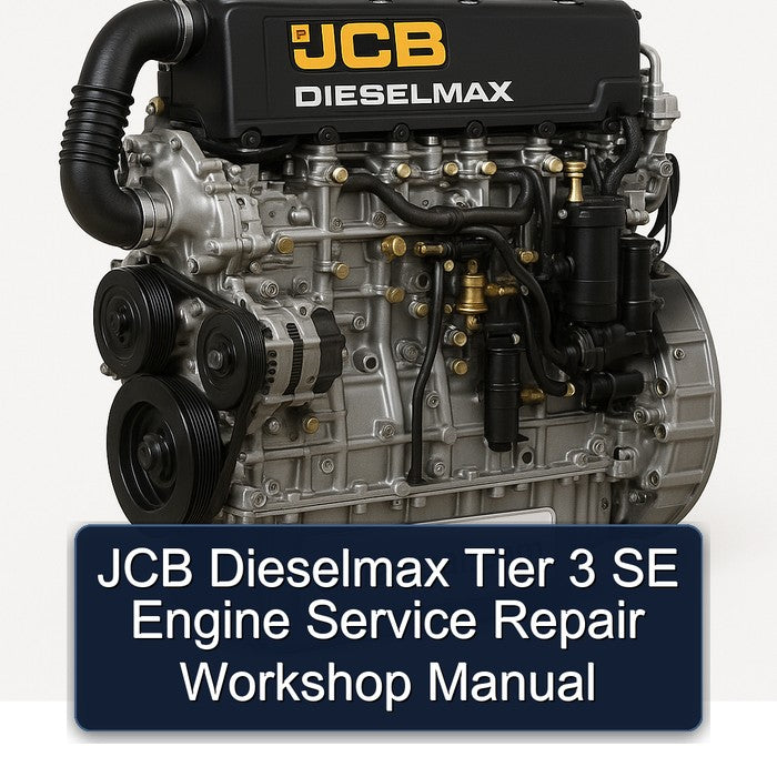 JCB Dieselmax Tier 3 SE Engine Service Repair Workshop Manual