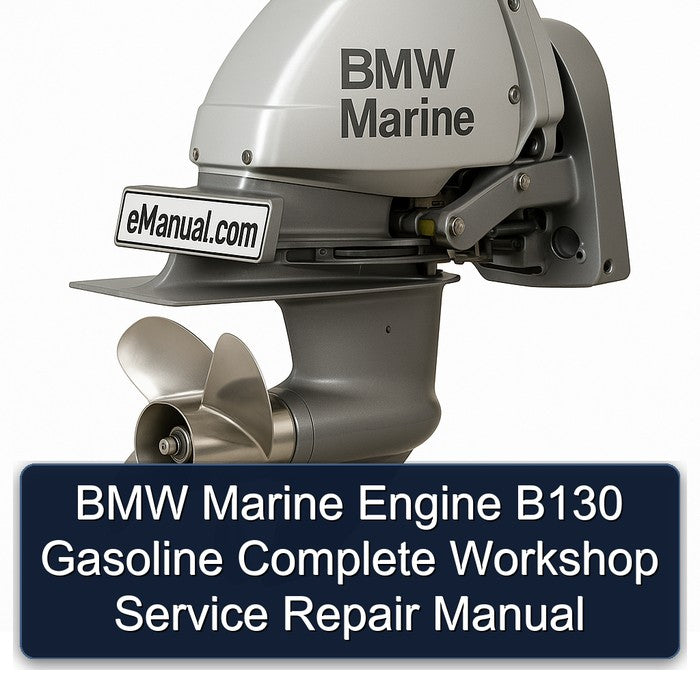BMW Marine Engine B130 Gasoline Complete Workshop Service Repair Manual