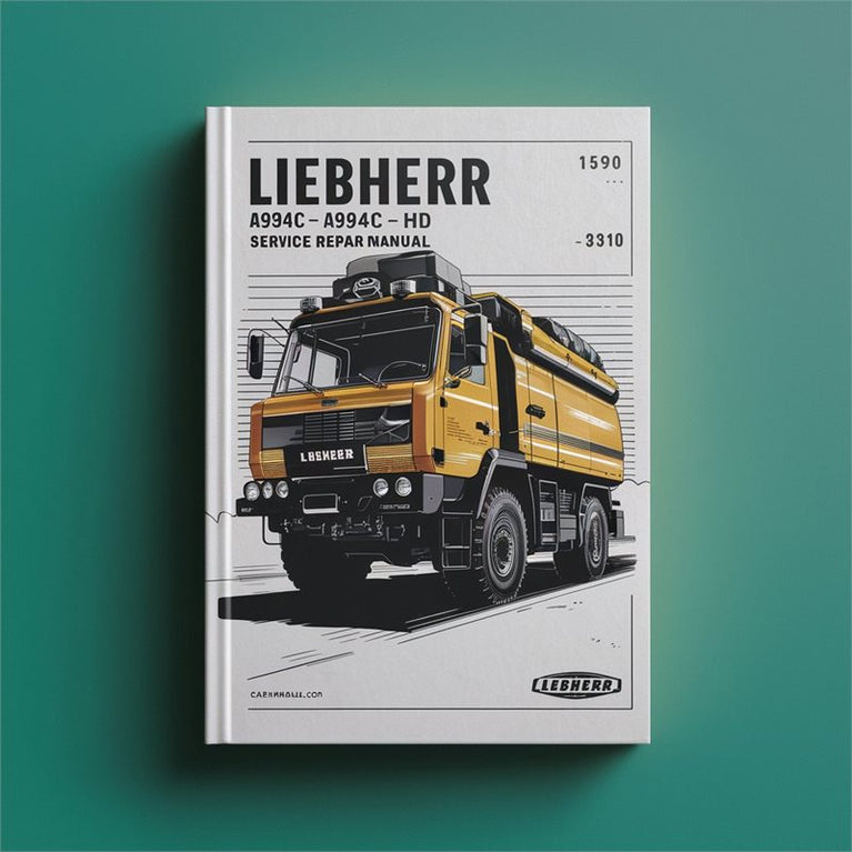 Liebherr A934C A944C-HD A954C-HD Service Manual PDF