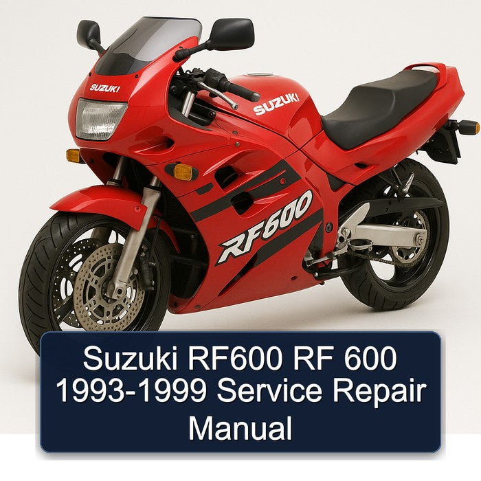 Suzuki RF600 RF 600 1993-1999 Service Repair Manual