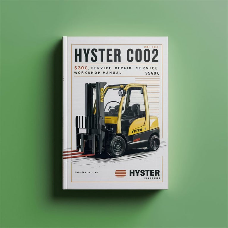 Hyster C002 (S30C S40C S50C) Forklift Service Repair Workshop Manual PDF