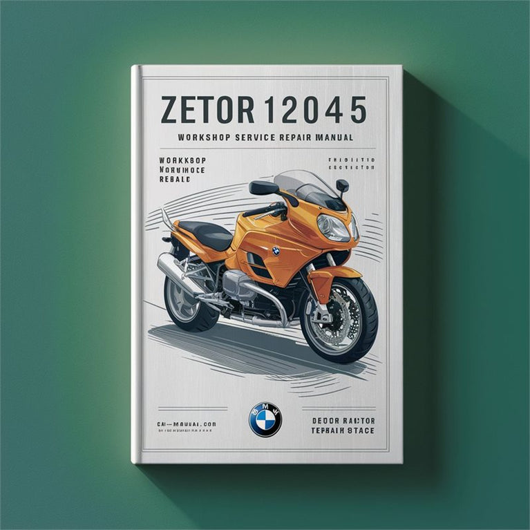 Zetor 12011 12045 Tractor Service Repair Workshop Manual PDF
