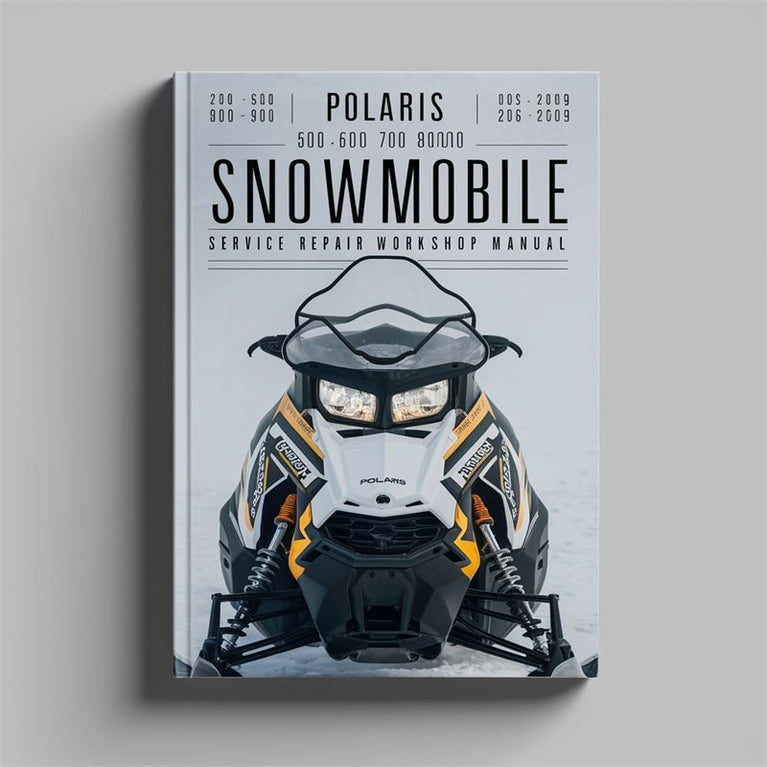 Polaris 500 600 700 800 900 XC SP Fusion Snowmobile 2005-2009 Service Repair Workshop Manual PDF