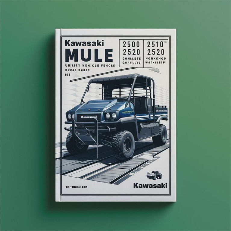 1993-2003 Kawasaki Mule 2500 2510 2520 KAF620 Utility Vehicle Service Repair Workshop Manual PDF