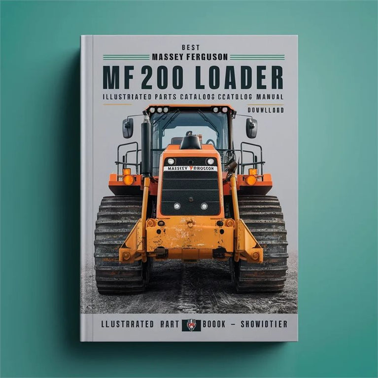 Massey Ferguson MF200 Crawler Loader-dozer Illustrated Parts Catalog PDF