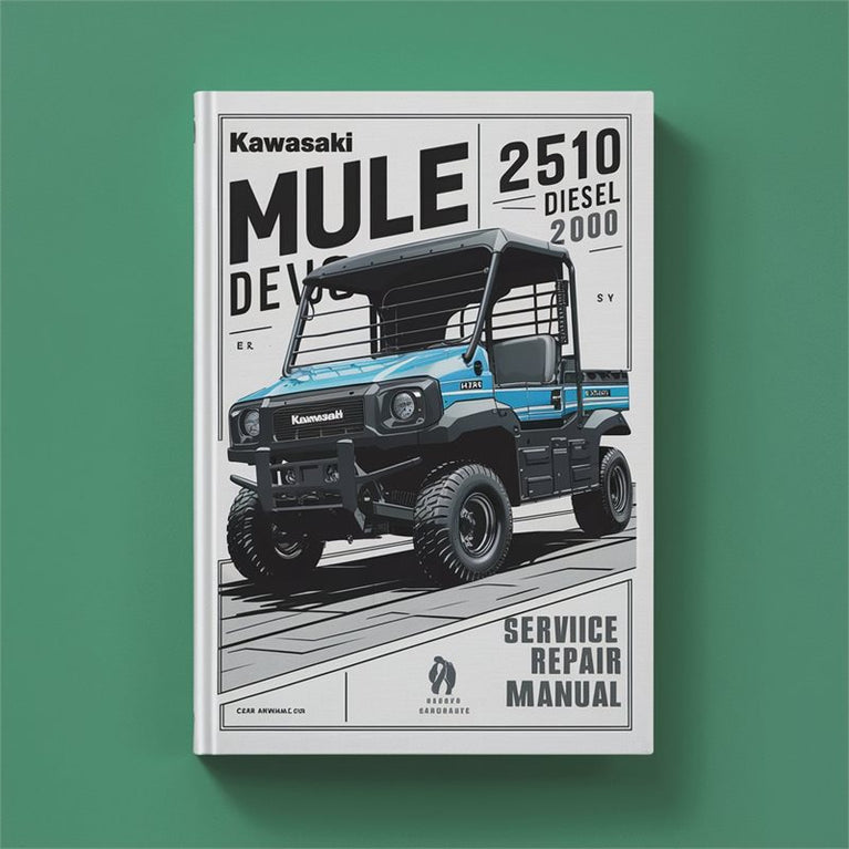 2000 Kawasaki Mule 2510 Diesel Service Repair Workshop Manual PDF