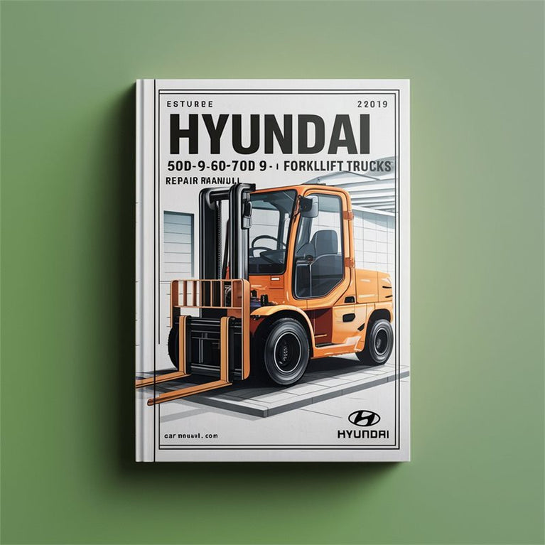 Hyundai 50D-9 60D-9 70D-9 80D-9 Forklift Trucks Service Repair Workshop Manual PDF