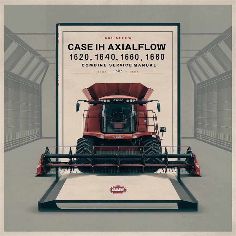 Case Ih AxialFlow 1620 1640 1660 1680 Combine Service Manual PDF