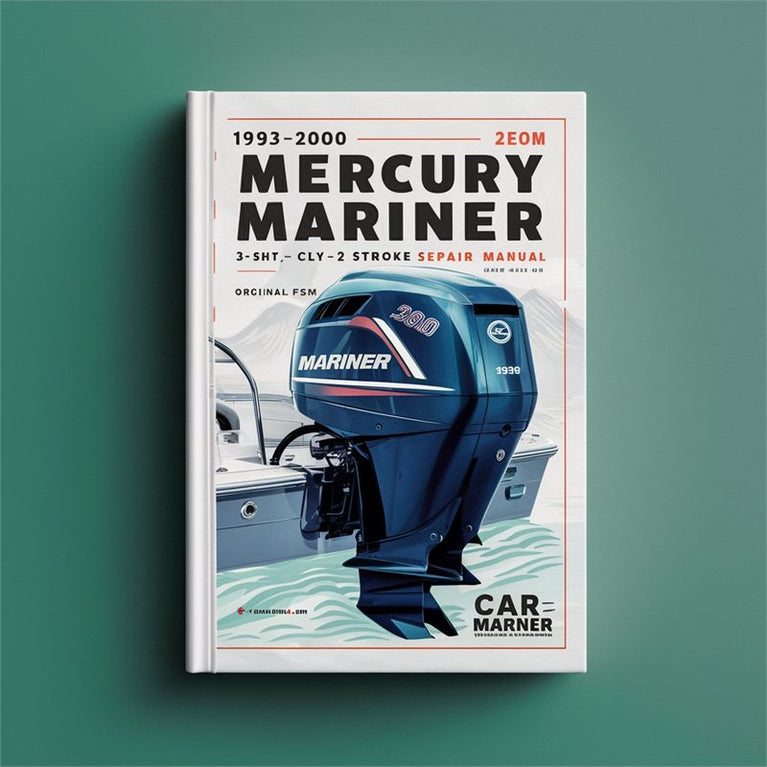 1993-2000 Mercury Mariner Outboard 3.3hp 1 Cyl 2 Stroke Engine (original Fsm ) Service Repair Workshop Manual PDF