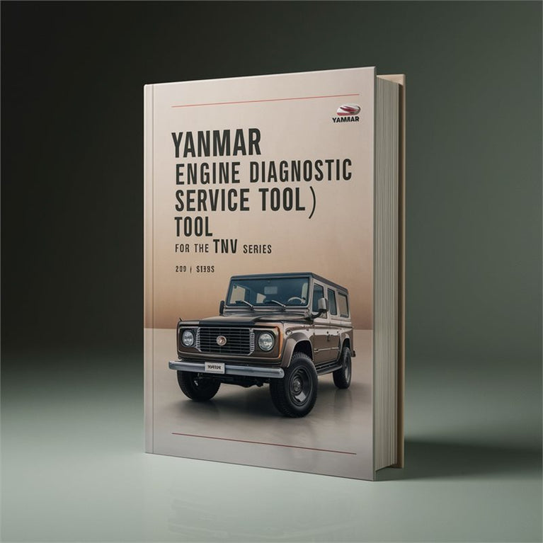 Yanmar 4 TNV Series Engine Diagnostic Tool(yedst) Seri Service Repair Workshop Manual PDF