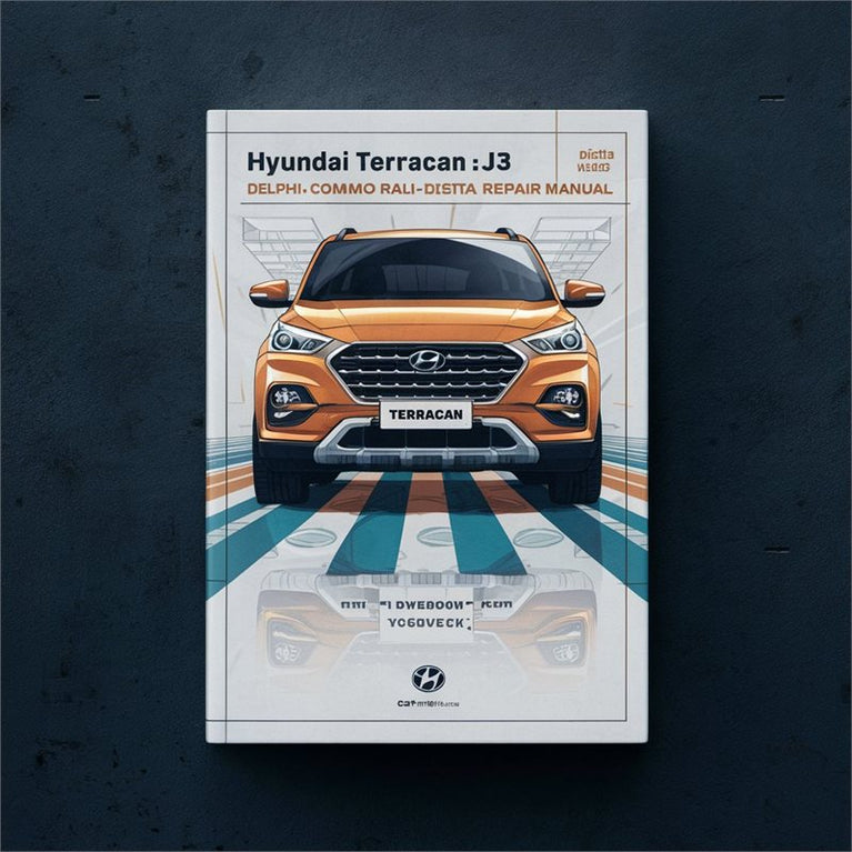 Hyundai J3 Terracan Delphi Common Rail Diesel Engine Digital Service Repair Workshop Manual PDF