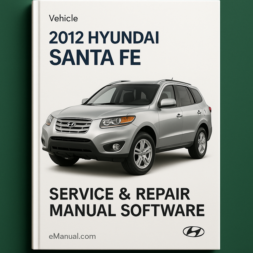 2012 Hyundai Santa FE Service- und Reparaturhandbuch-Software