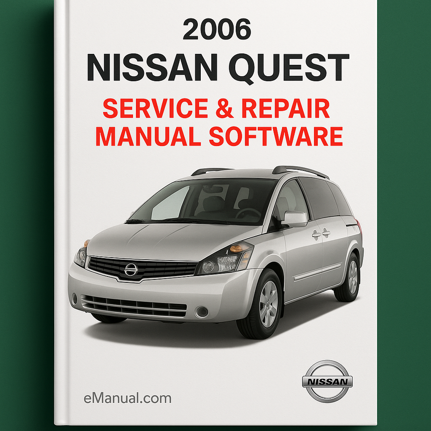Manual de servicio y reparación del Nissan Quest 2006