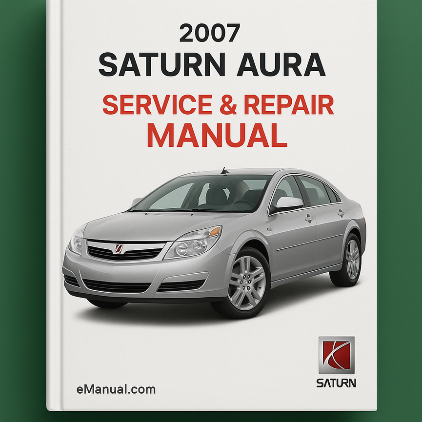 Manual de servicio y reparación de Saturn Aura 2007