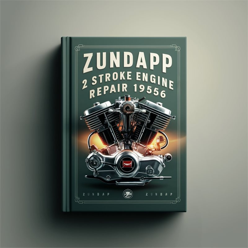 1956 Zundapp 2 Stroke Engine Service Repair Workshop Manual PDF