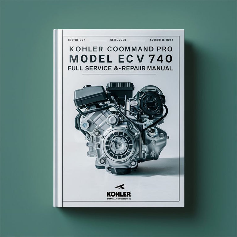 KOHLER Command PRO EFI Model ECV740 27HP Engine Full Service & Repair Manual PDF
