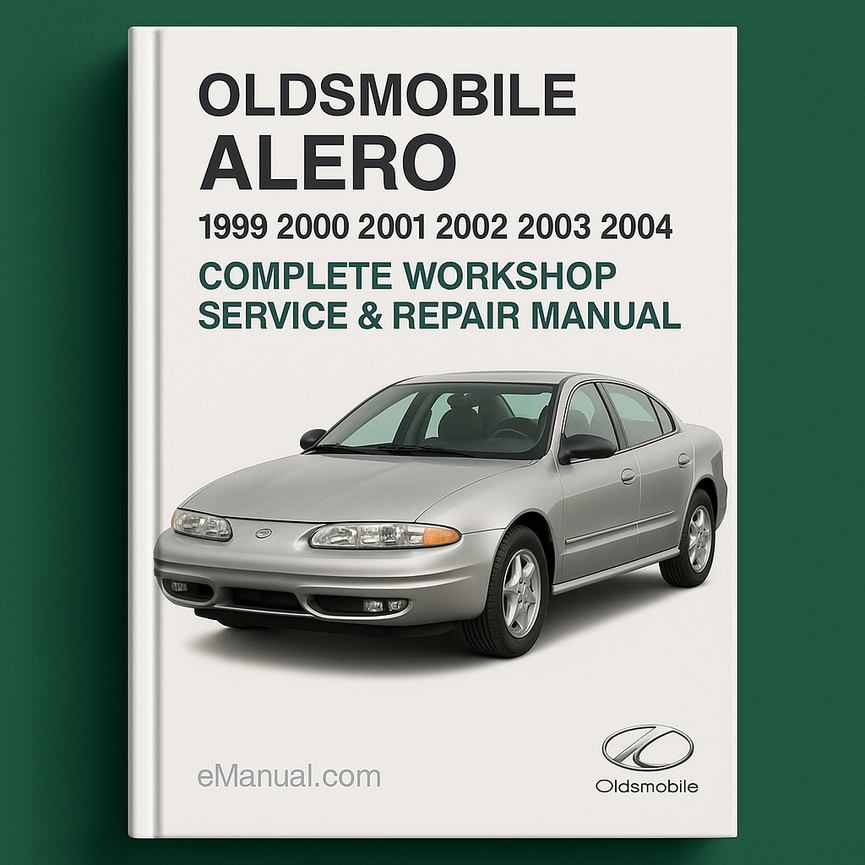 Manual completo de servicio y reparación del taller Oldsmobile Alero 1999 2000 2001 2002 2003 2004