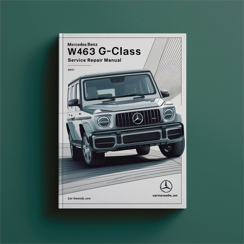 Mercedes Benz W463 G-CLASS Service Repair Workshop Manual PDF