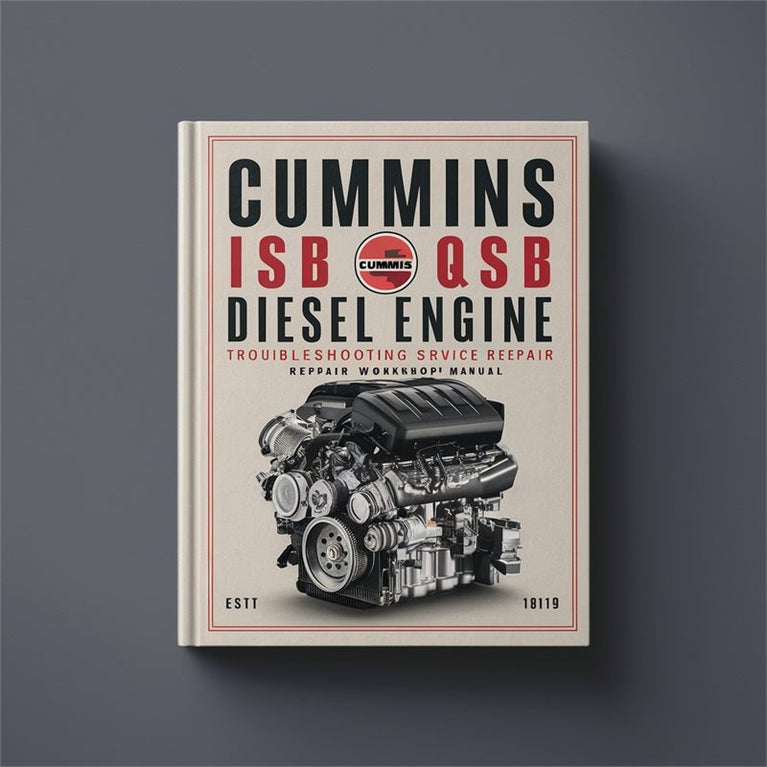 Cummins ISB 5.9 QSB 5.9 Diesel Engine Troubleshooting Service Repair Workshop Manual PDF