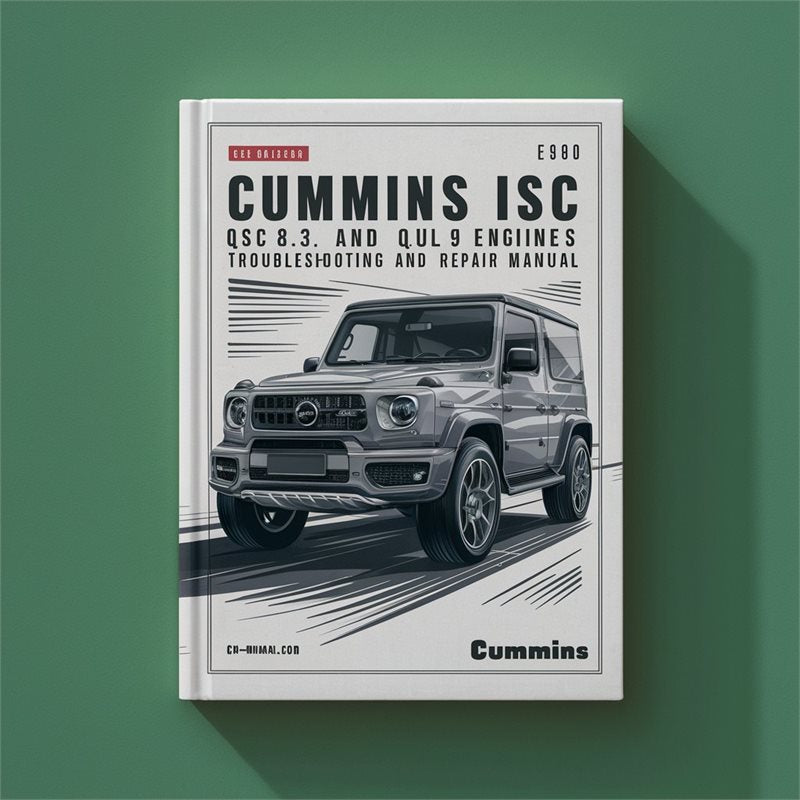 Cummins QS Series ISC Qsc8.3 ISL QSL9 Engines Service Repair Workshop Manual PDF