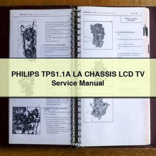 PHILIPS TPS1.1A LA CHASSIS LCD TV Service Manual