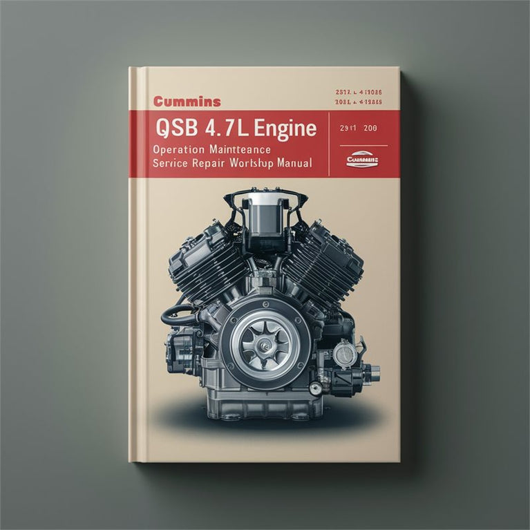 Cummins ISB / Isbe QSB Series 4.5 6.7l Diesel Engine Operation Service Repair Workshop Manual PDF