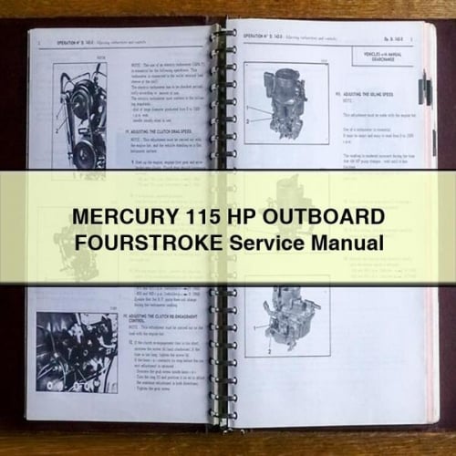MERCURY 115 HP OUTBOARD FOURSTROKE Service Manual