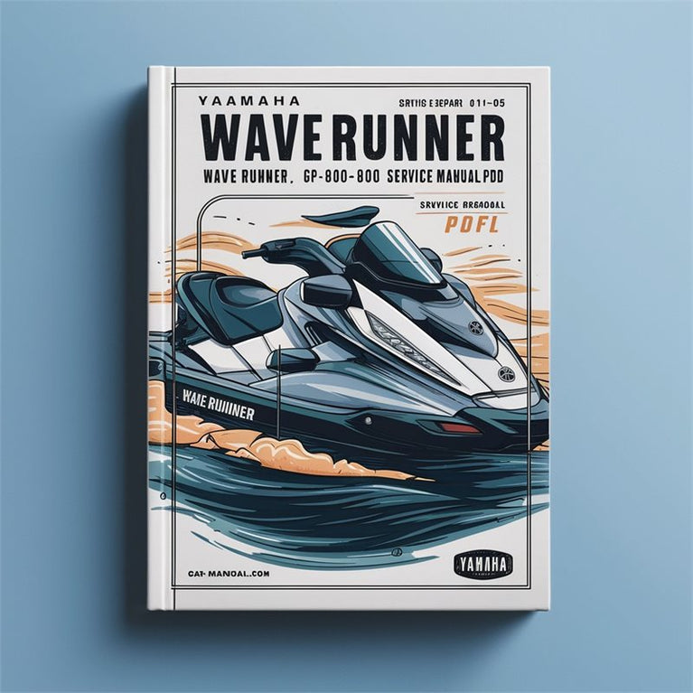 2001-2005 Now Yamaha Waverunner Wave Runner GP800 Gp 800 GP800R Service Repair Workshop Manual PDF
