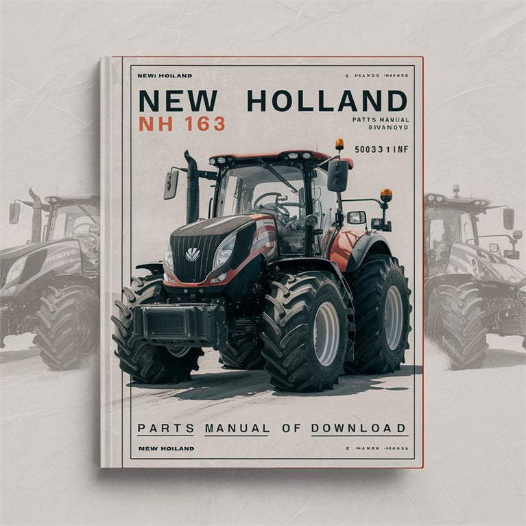 New Holland NH 163 Tedder Parts 5016311NF Catalog PDF