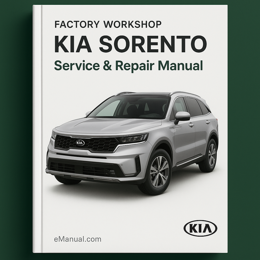 Manual de reparación y servicio del taller de fábrica de KIA SORENTO