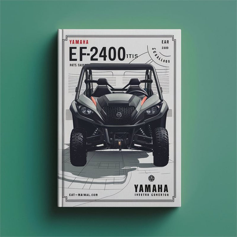 Yamaha EF2400IS Inverter Generator Parts Catalog PDF