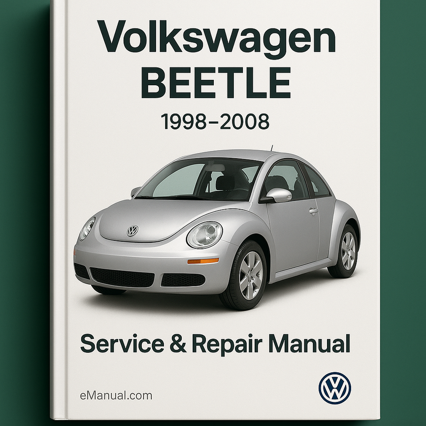 Manual de servicio y reparación del Volkswagen BEETLE 1998-2008