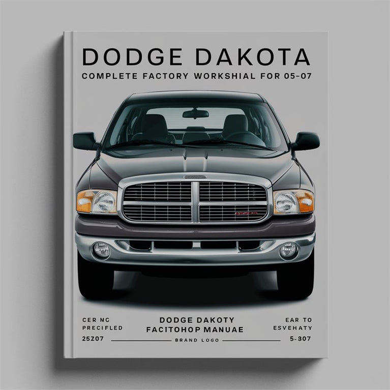 Dodge Dakota complete factory Workshop Manual for 05-07 PDF