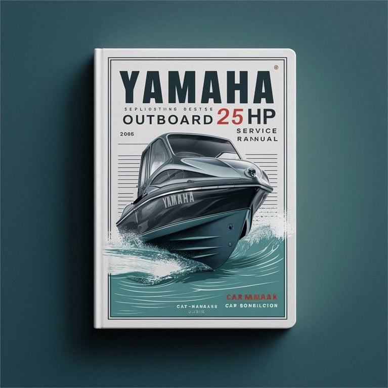1998-2006 Yamaha Outboard 25HP 25 Hp Service Repair Workshop Manual PDF