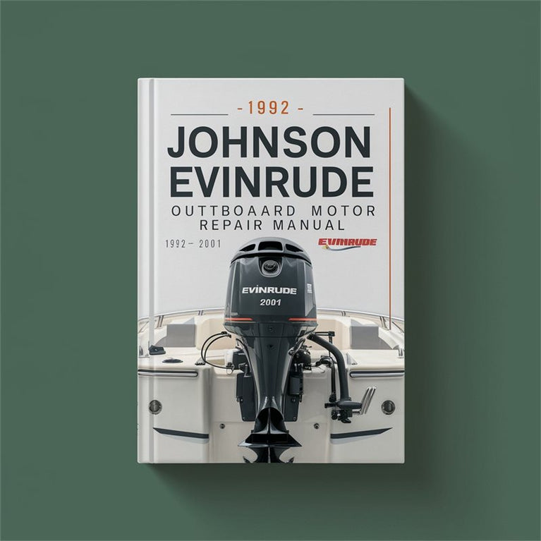1992-2001 Johnson Evinrude Outboard Motor Service Repair Workshop Manual PDF