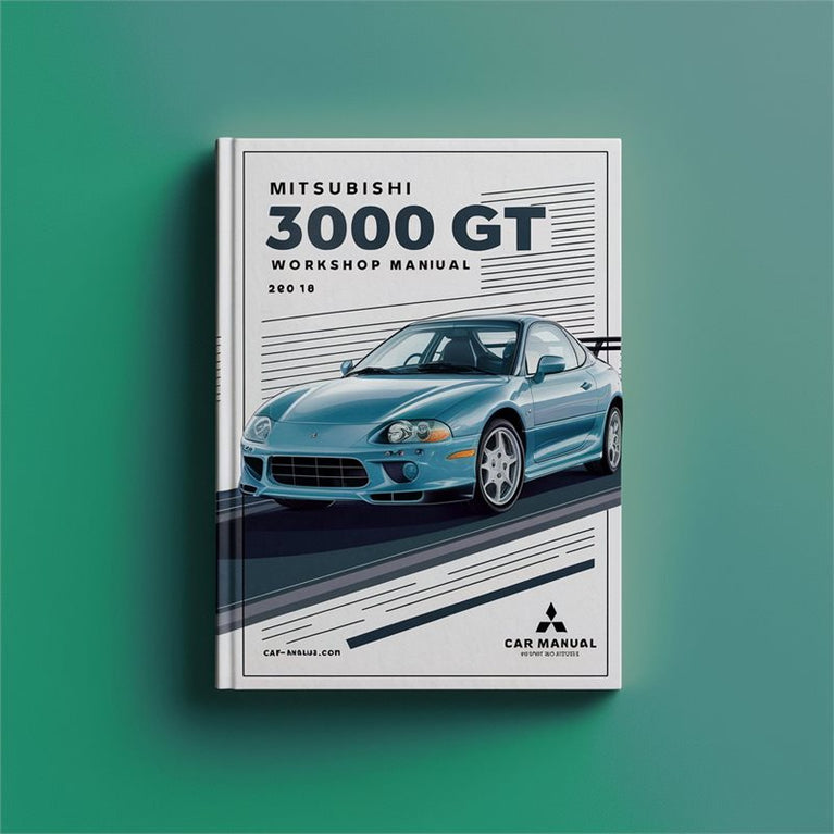 Mitsubishi Engines Manuals 3000GT Service Repair Workshop Manual PDF