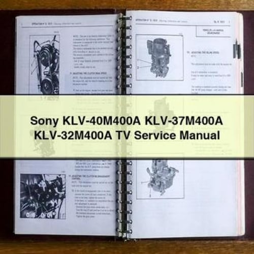 Sony KLV-40M400A KLV-37M400A KLV-32M400A TV Service Manual
