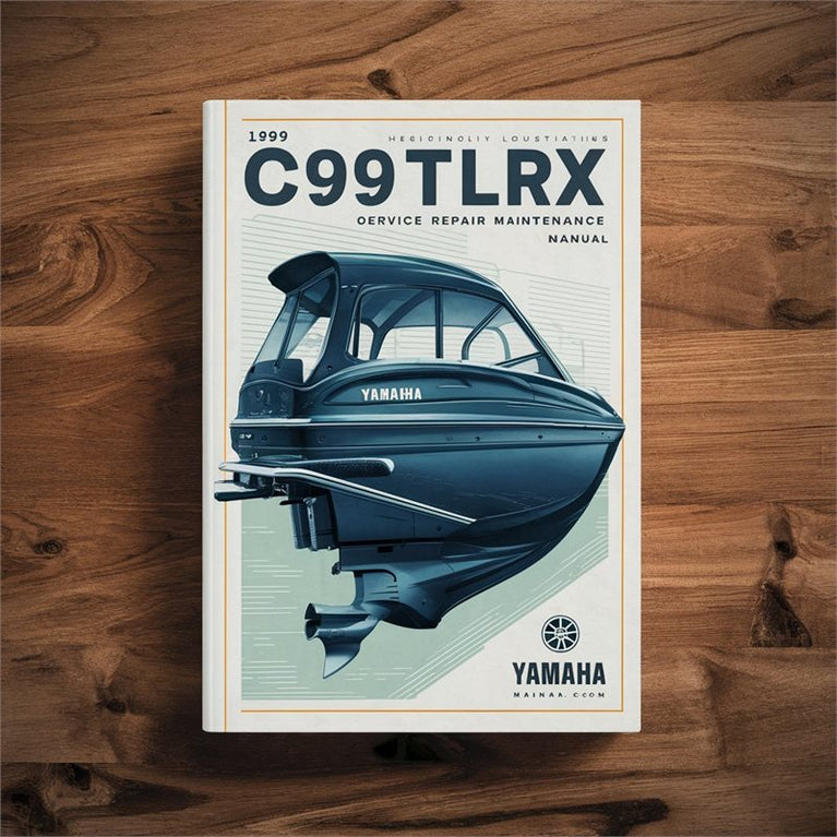 1999 Yamaha C90TLRX Outboard Service Repair Workshop Manual PDF