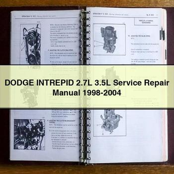 DODGE INTREPID 2,7 l 3,5 l Service-Reparaturhandbuch 1998-2004