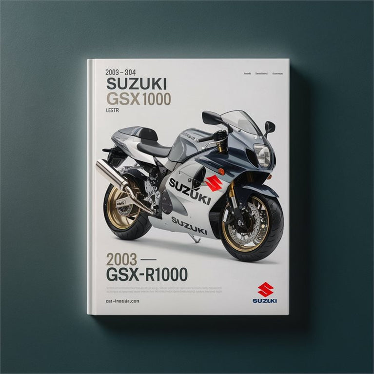 2003-2004 Suzuki GSX Series GSX-R1000 Motorcycle Gsxr1000 (highly FSM Preview) Service Repair Workshop Manual PDF