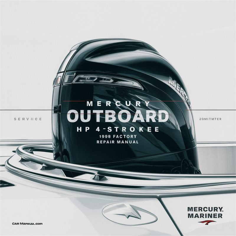 1998 Mercury Mariner Outboard 25 Bigfoot Hp 4-stroke Service Repair Workshop Manual PDF