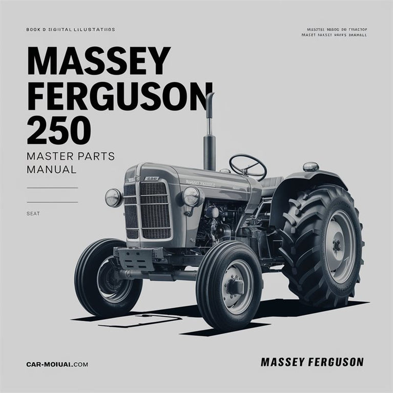 Massey Ferguson 250 Tractor Master Parts Catalog PDF