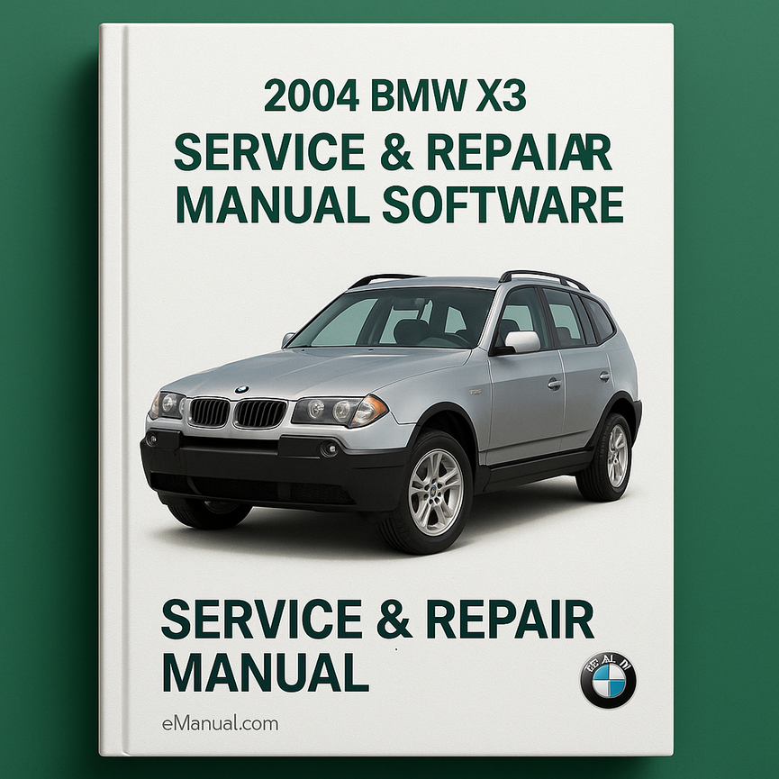 2004 BMW X3 Service- und Reparaturhandbuch-Software