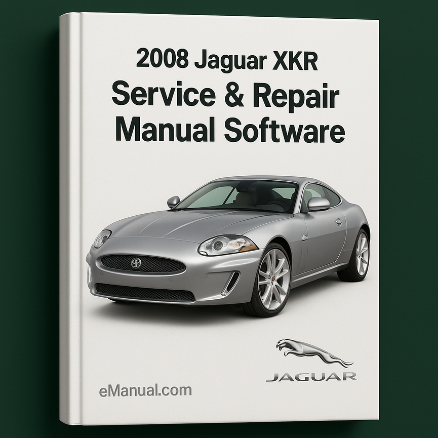 2008 Jaguar XKR Service- und Reparaturhandbuch-Software