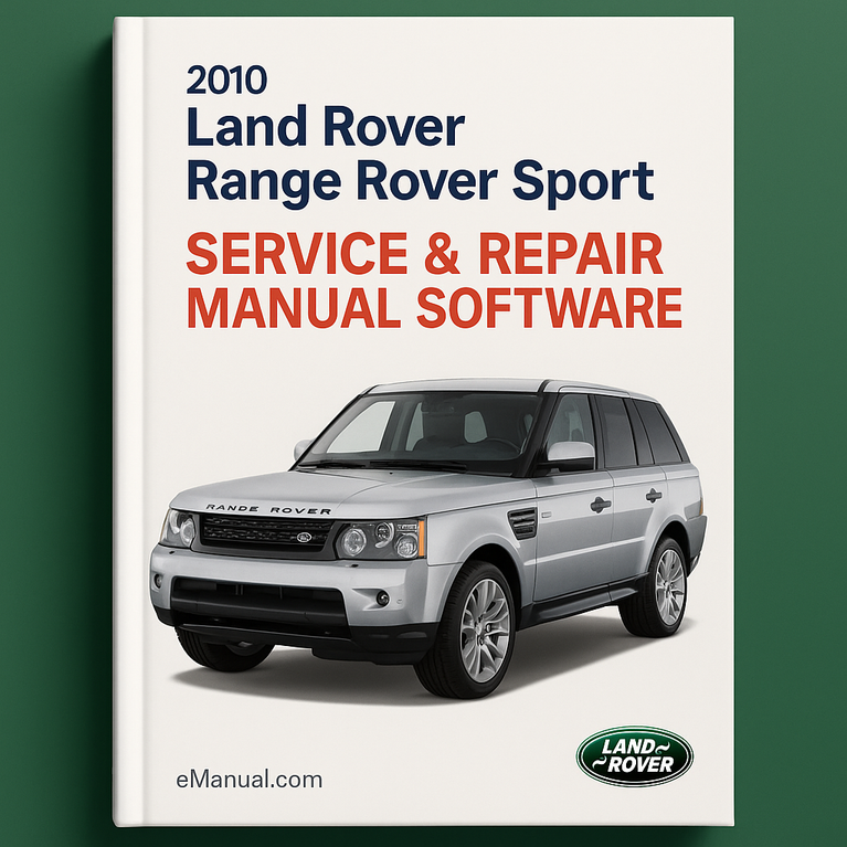 2010 Land Rover Range Rover Sport Service & Repair Manual Software