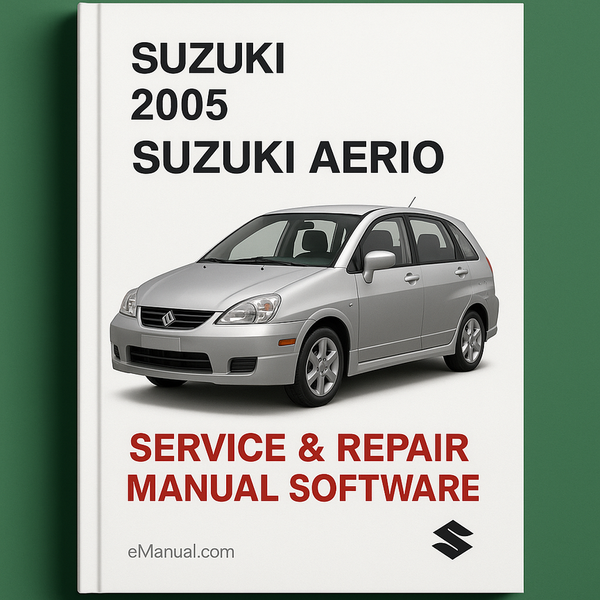 2005 Suzuki Aerio Service- und Reparaturhandbuch-Software